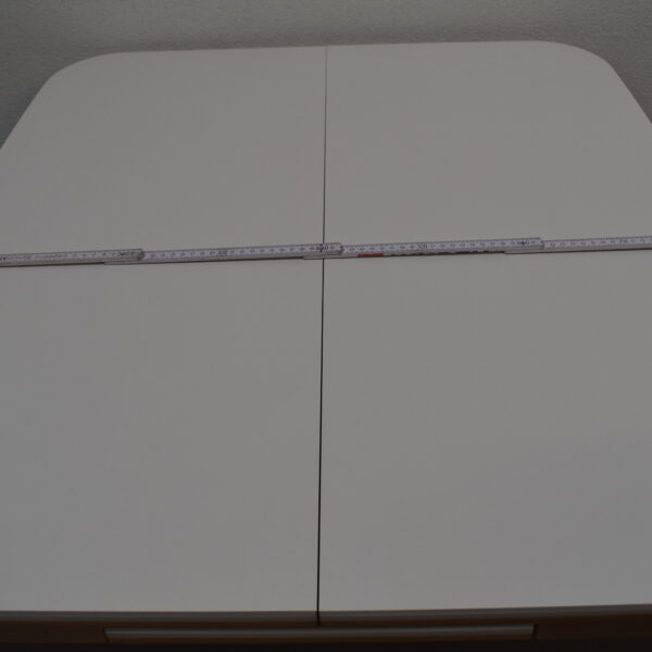 Tischplatte 45x870x800mm weiß/hell Ahorn