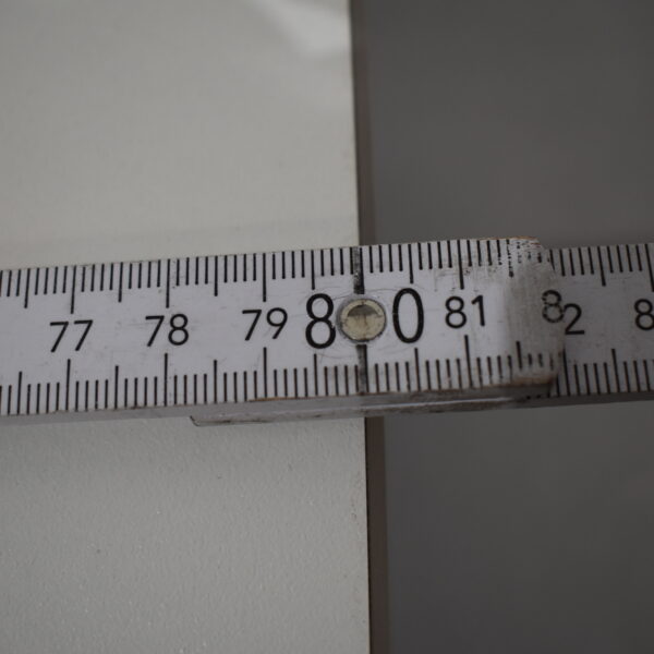 Tischplatte 45x870x800mm weiß/hell Ahorn