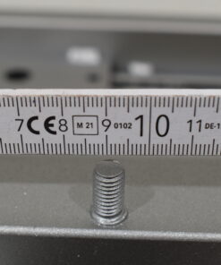 Tischplatte 45x870x800mm weiß/hell Ahorn