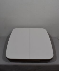 Tischplatte 45x870x800mm weiß/dunkel braun