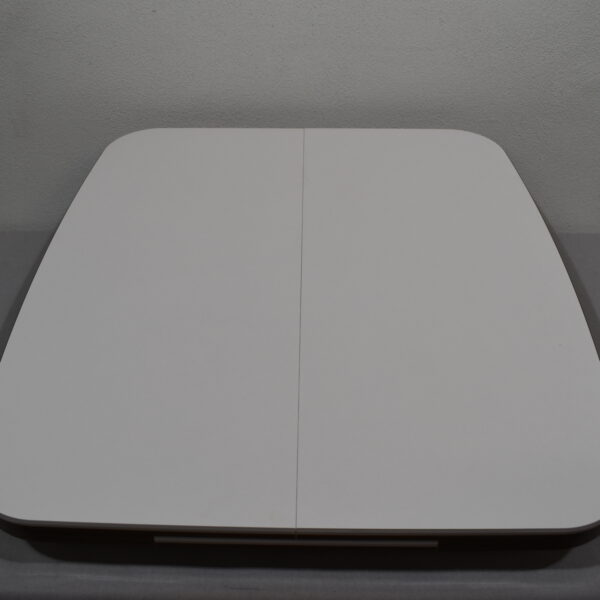 Tischplatte 45x870x800mm weiß/dunkel braun