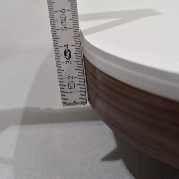 Tischplatte 45x870x800mm weiß/dunkel braun