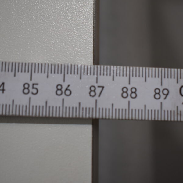 Tischplatte 45x870x800mm weiß/dunkel braun