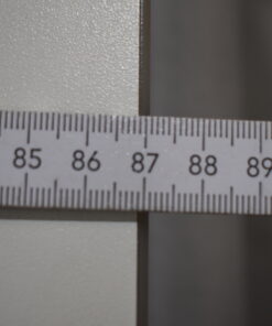 Tischplatte 45x870x800mm weiß/dunkel braun