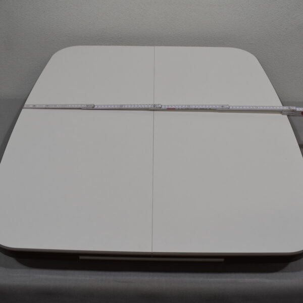 Tischplatte 45x870x800mm weiß/dunkel braun