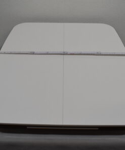 Tischplatte 45x870x800mm weiß/dunkel braun