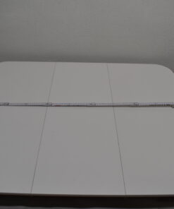 Tischplatte 45x870x800mm weiß/dunkel braun