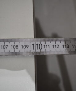 Tischplatte 45x870x800mm weiß/dunkel braun