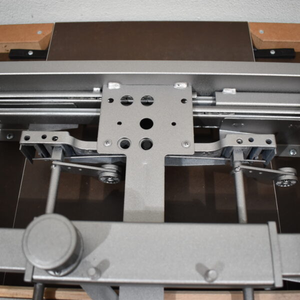 Tischplatte 45x870x800mm weiß/dunkel braun