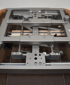 Tischplatte 45x870x800mm weiß/dunkel braun