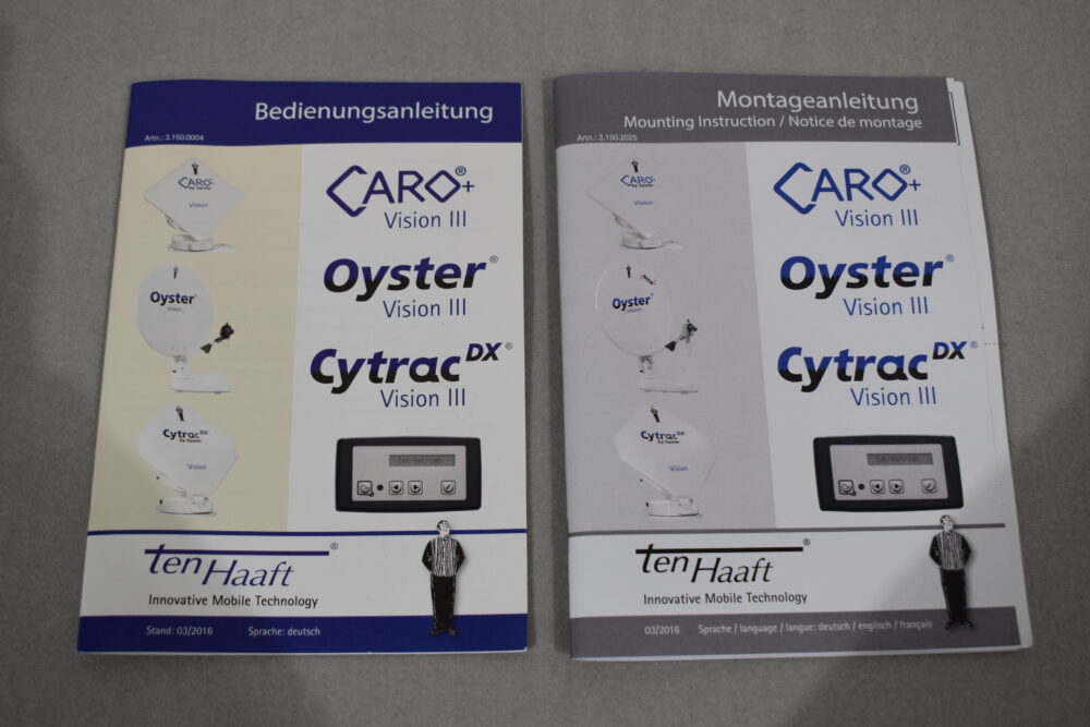 Oyster Vision 85 Twin Satelliten-Anlage