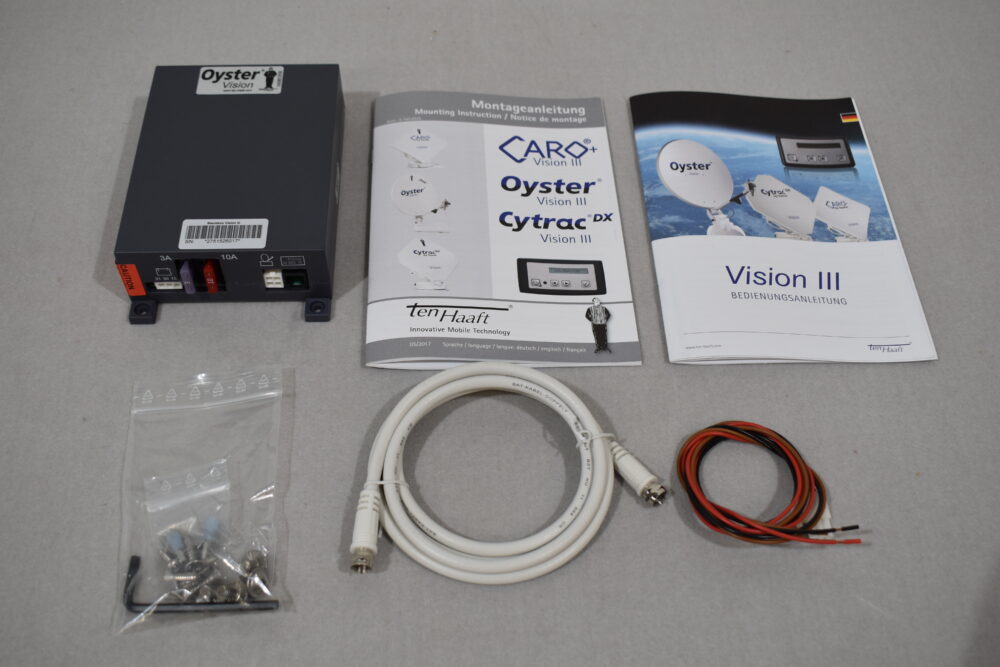 Oyster Twin CS320T Satelliten-Anlage Version III