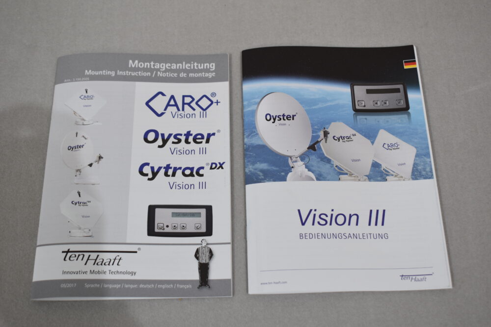 Oyster Twin CS320T Satelliten-Anlage Version III