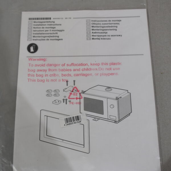 Siemens V10 Einbau-Mikrowellengerät