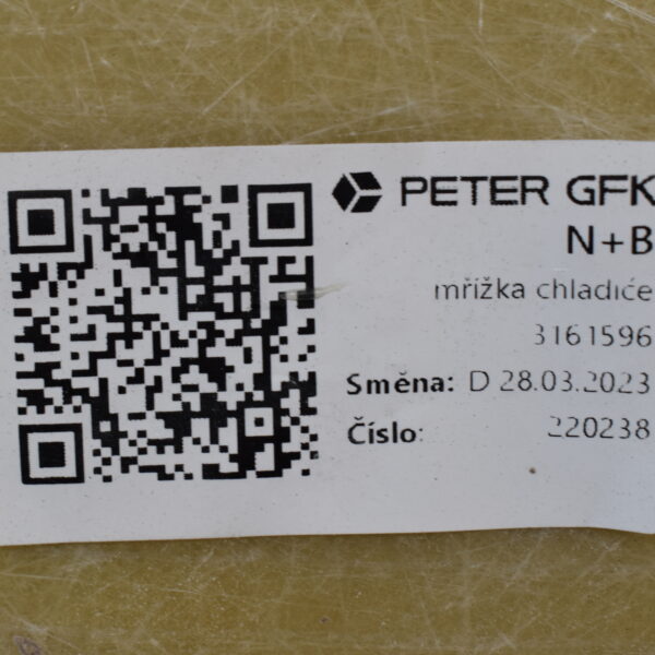 Kühlergrill für Niesmann und Bischoff I-Smove 2021-2023; schwarz