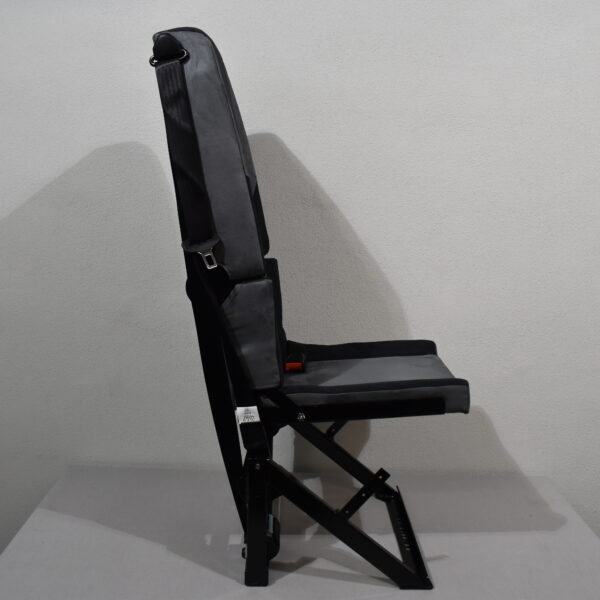 Aguti Klappsitz rechts; grau-schwarz