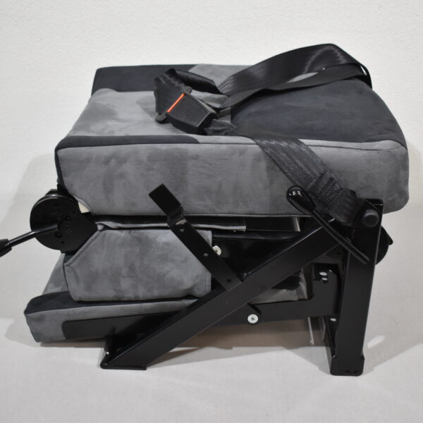 Aguti Klappsitz rechts; grau-schwarz