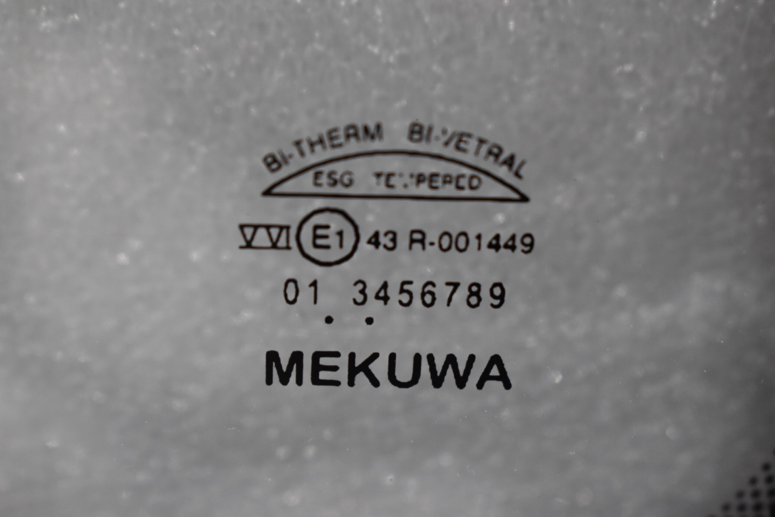 Mekuwa Echtglas Schiebefenster 1400x600mm; schwarz