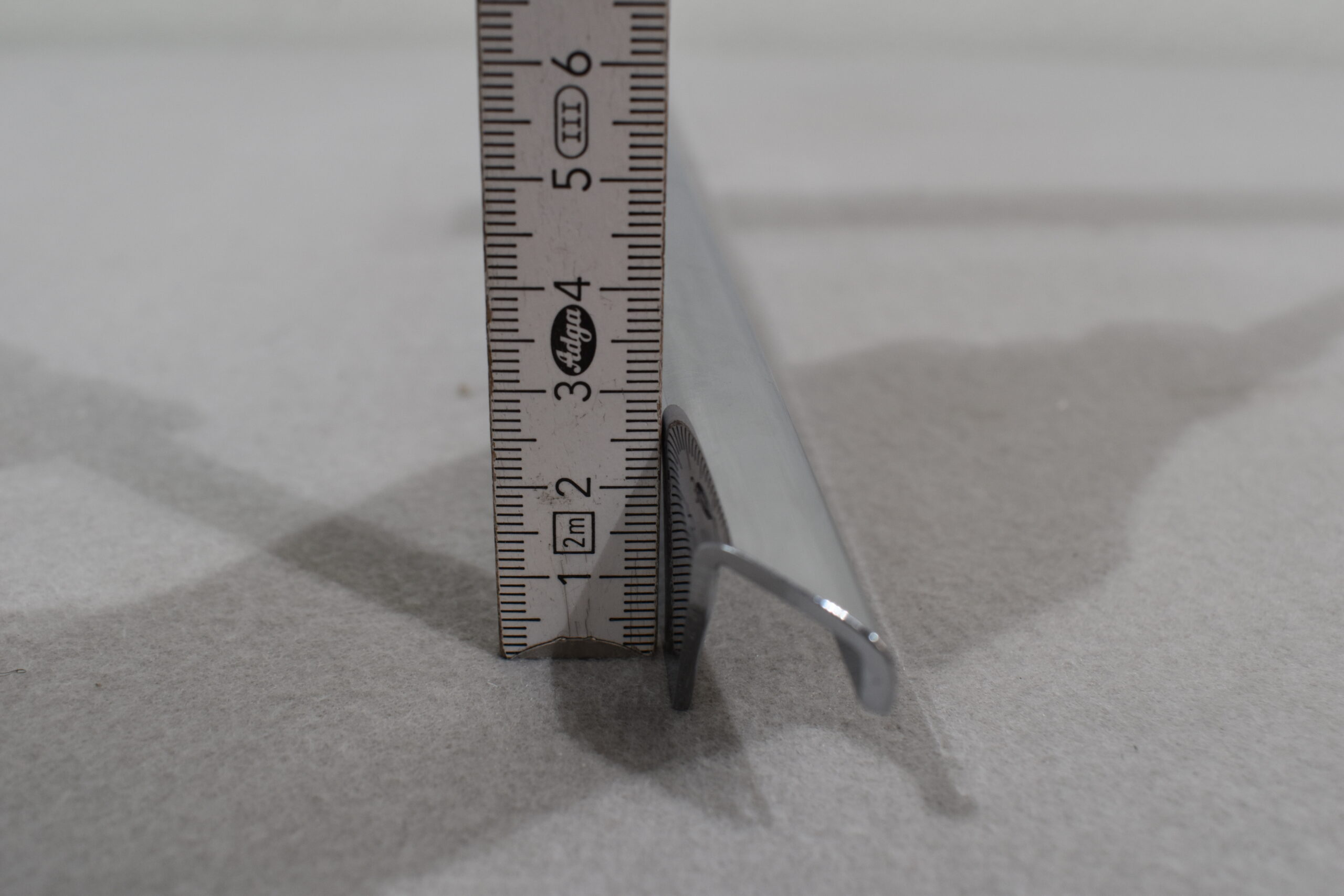 Chromblende für Kühlergrill-Teilstück