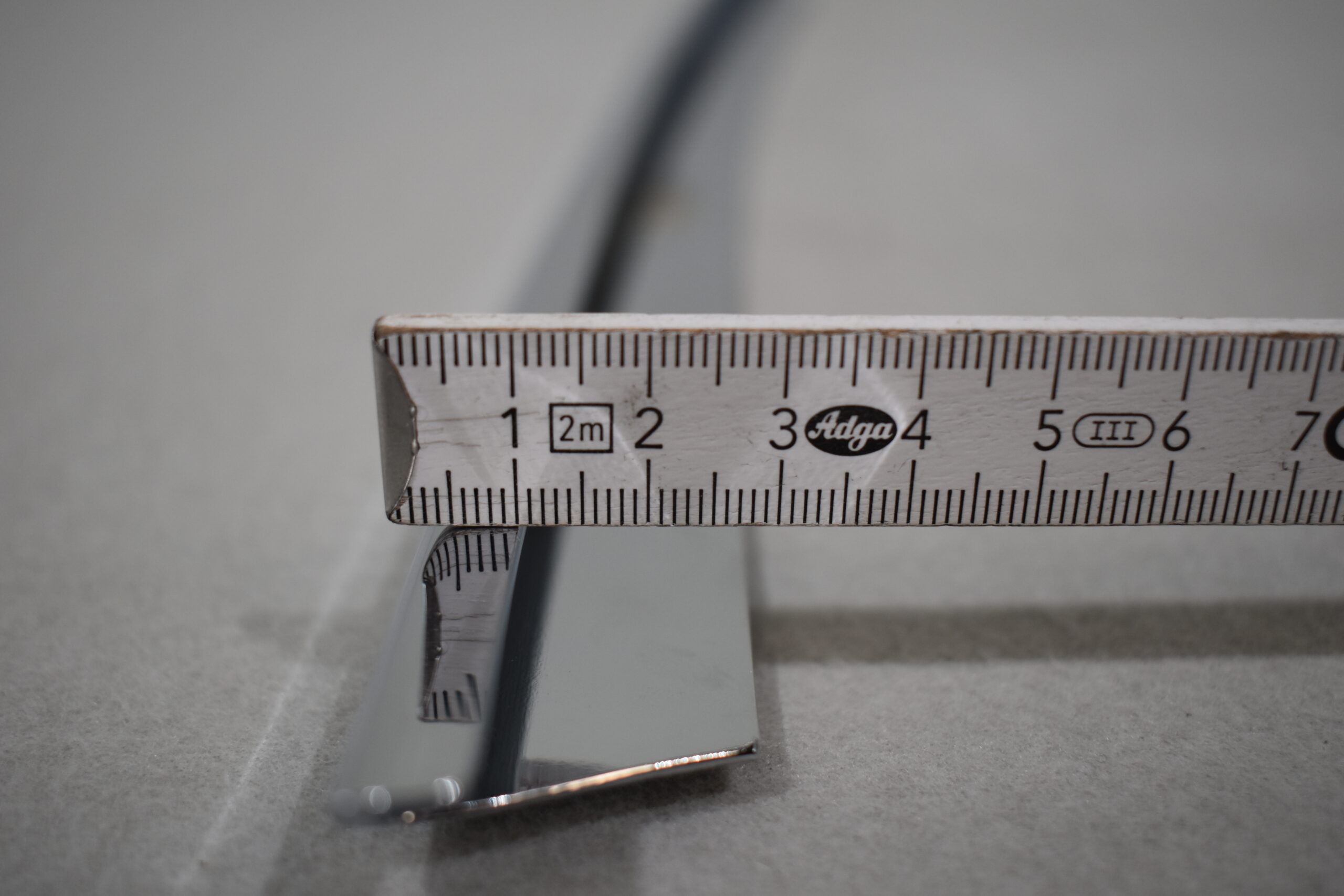 Chromblende für Kühlergrill-Teilstück