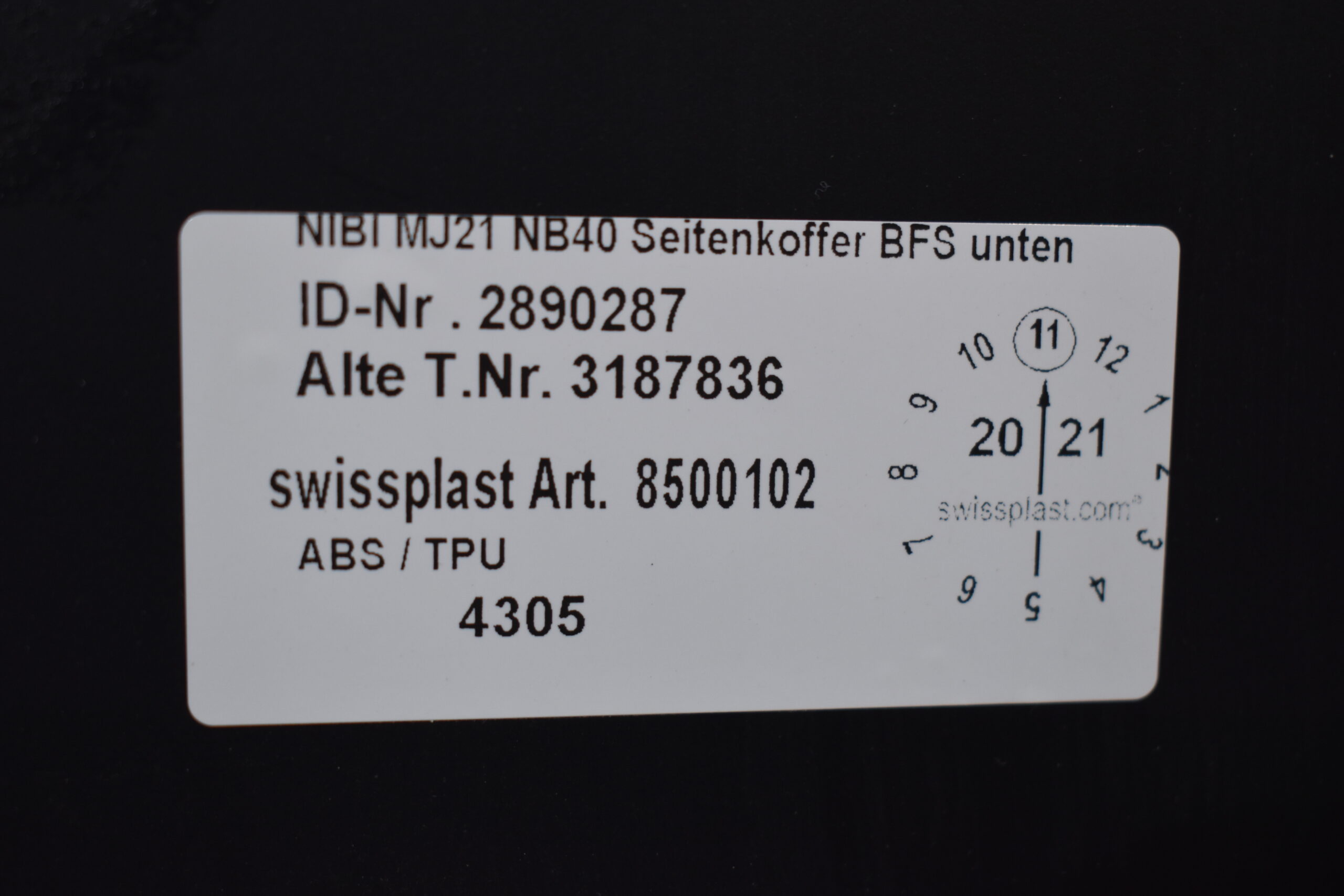 Niesmann und Bischoff Tür Innenverkleidung BFS unten