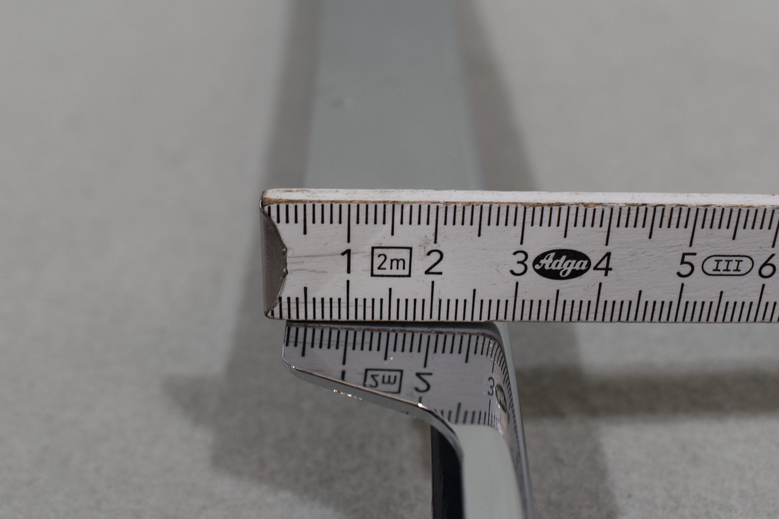 Chromblende für Kühlergrill-Teilstück