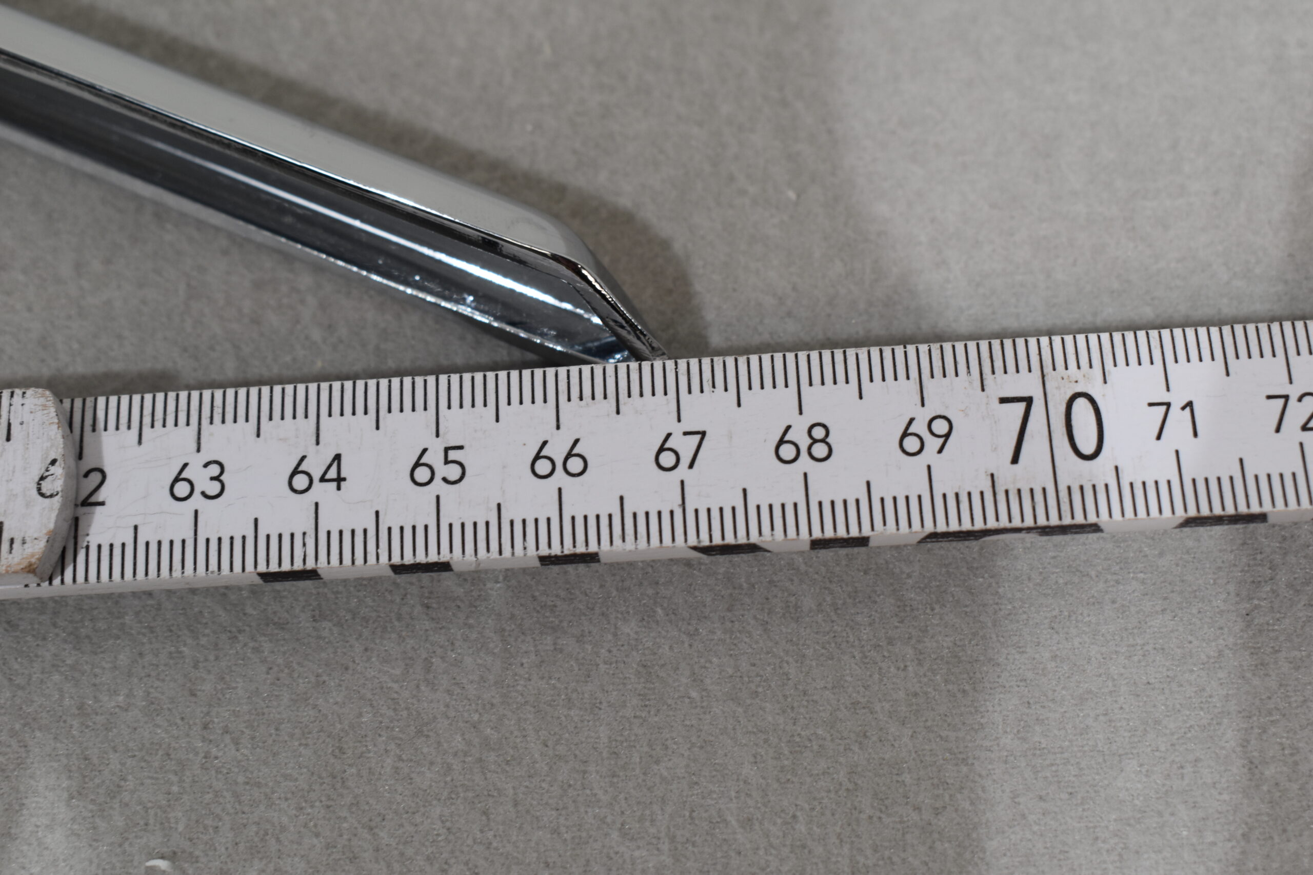 Chromblende für Kühlergrill-Teilstück