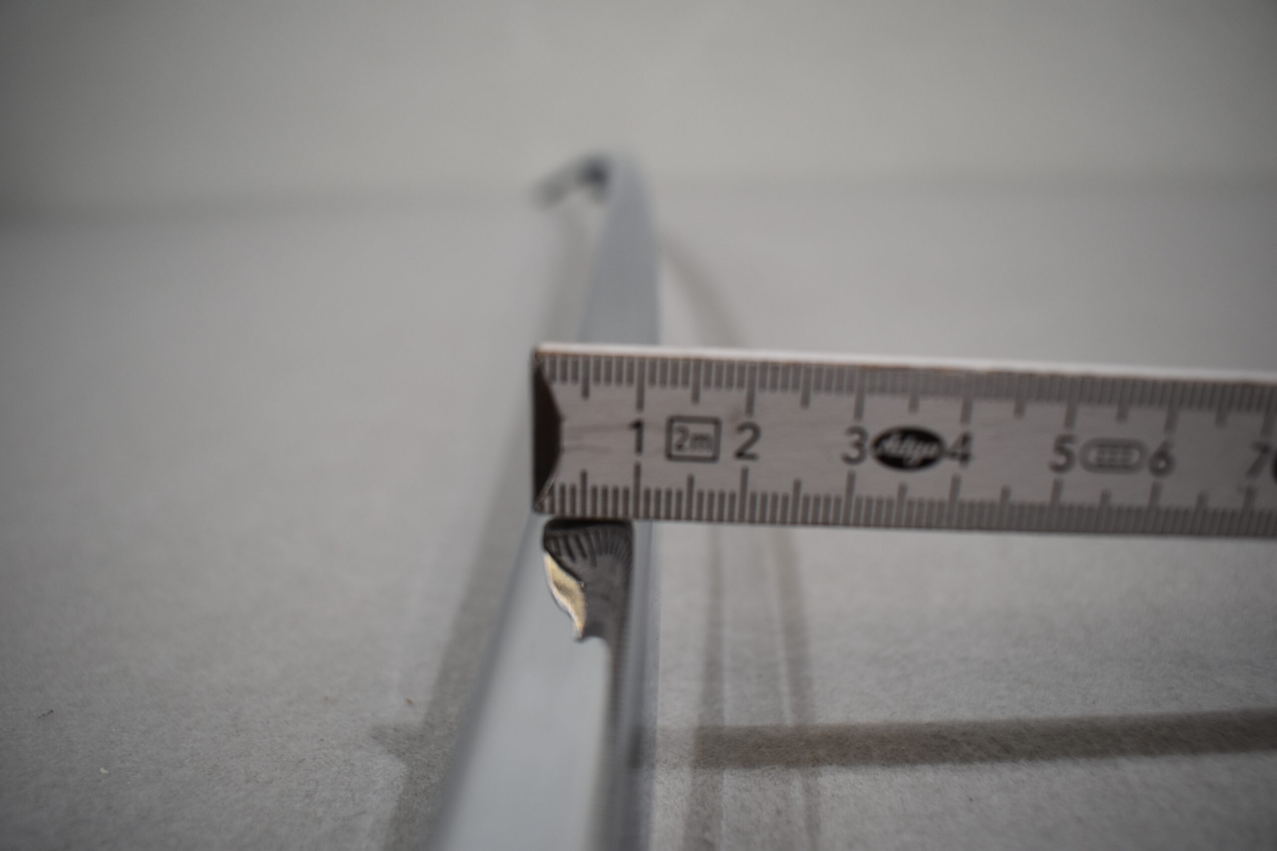 Chromblende für Kühlergrill-Teilstück