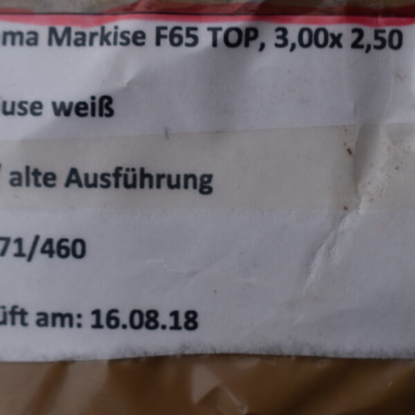 Fiamma F65 Top Dachmarkise 300cm