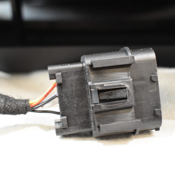 Aguti Fahrersitz Gis-Lounge F; schwarz (Kunstleder)/grau (Stoff)