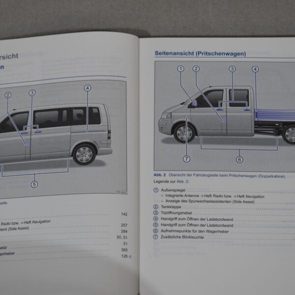 Original Handbuch für VW T5