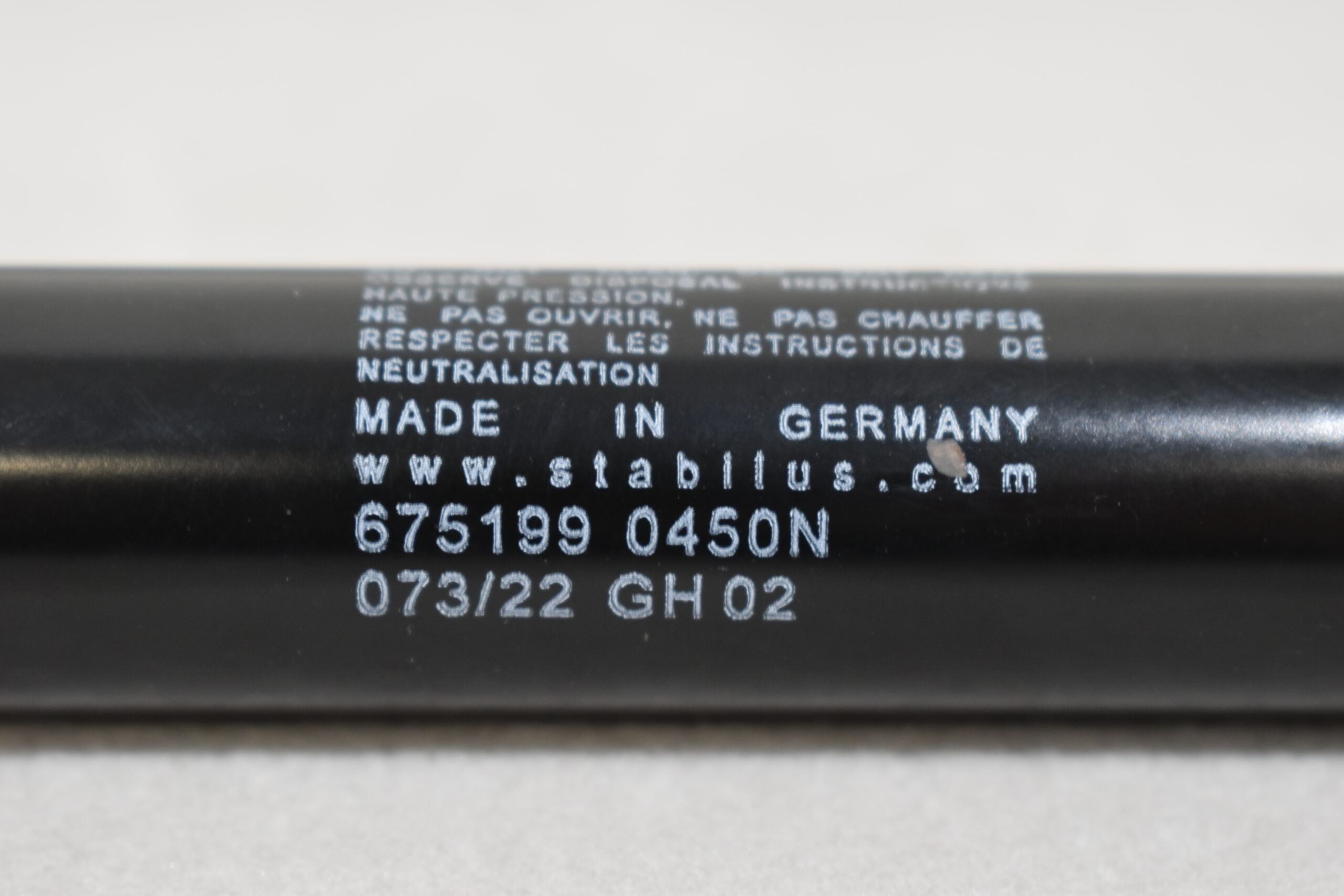 Gasdruckdämpfer/Dämpfer/Stabilus Lift-O-Mat; 450 N; 1Paar