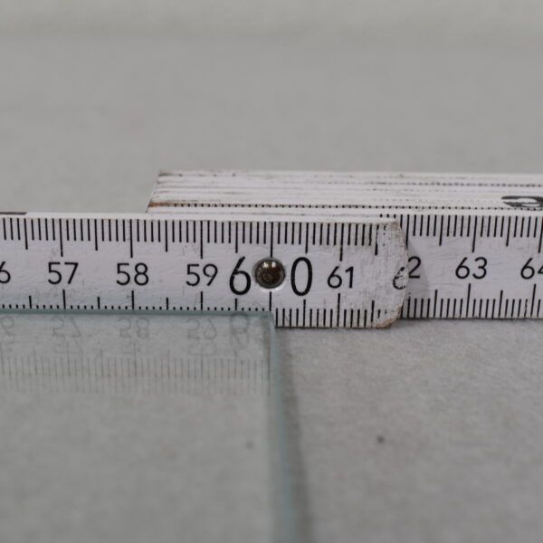 Glasplatte/Einlegeboden 600x215mm