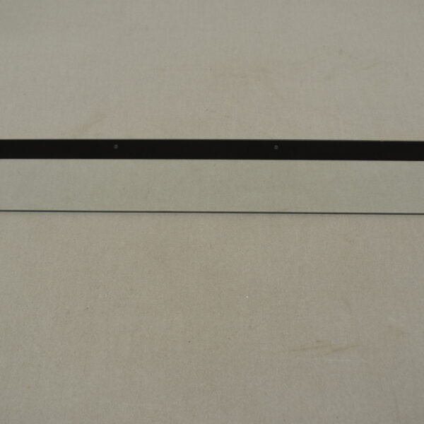 Einlegeboden Glas; schwarz 735x730mm