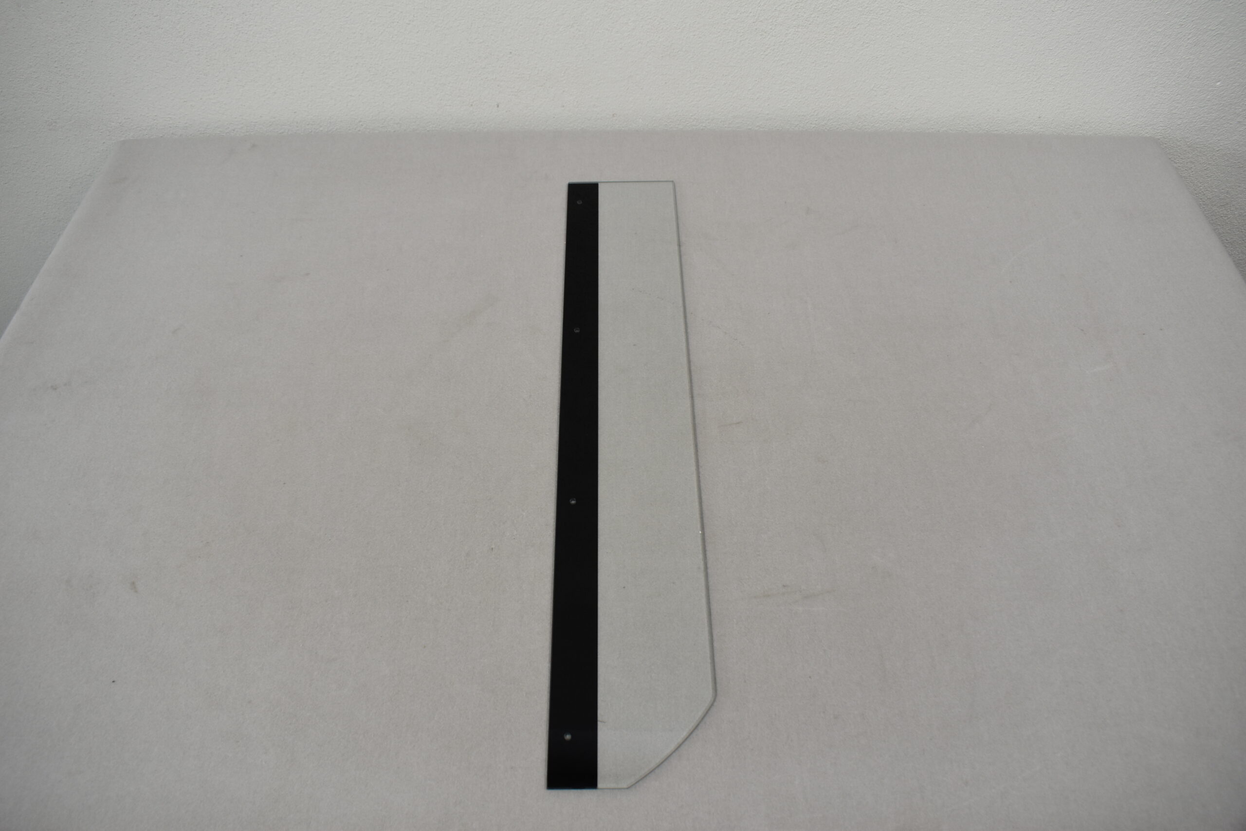 Einlegeboden Glas; schwarz 735x730mm