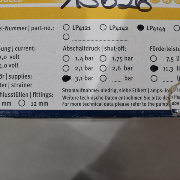 Lilie Membranpumpe Trinkwassersystem LP4144