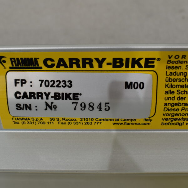 Fiamma Fahrradträger Carry-Bike Pro Max