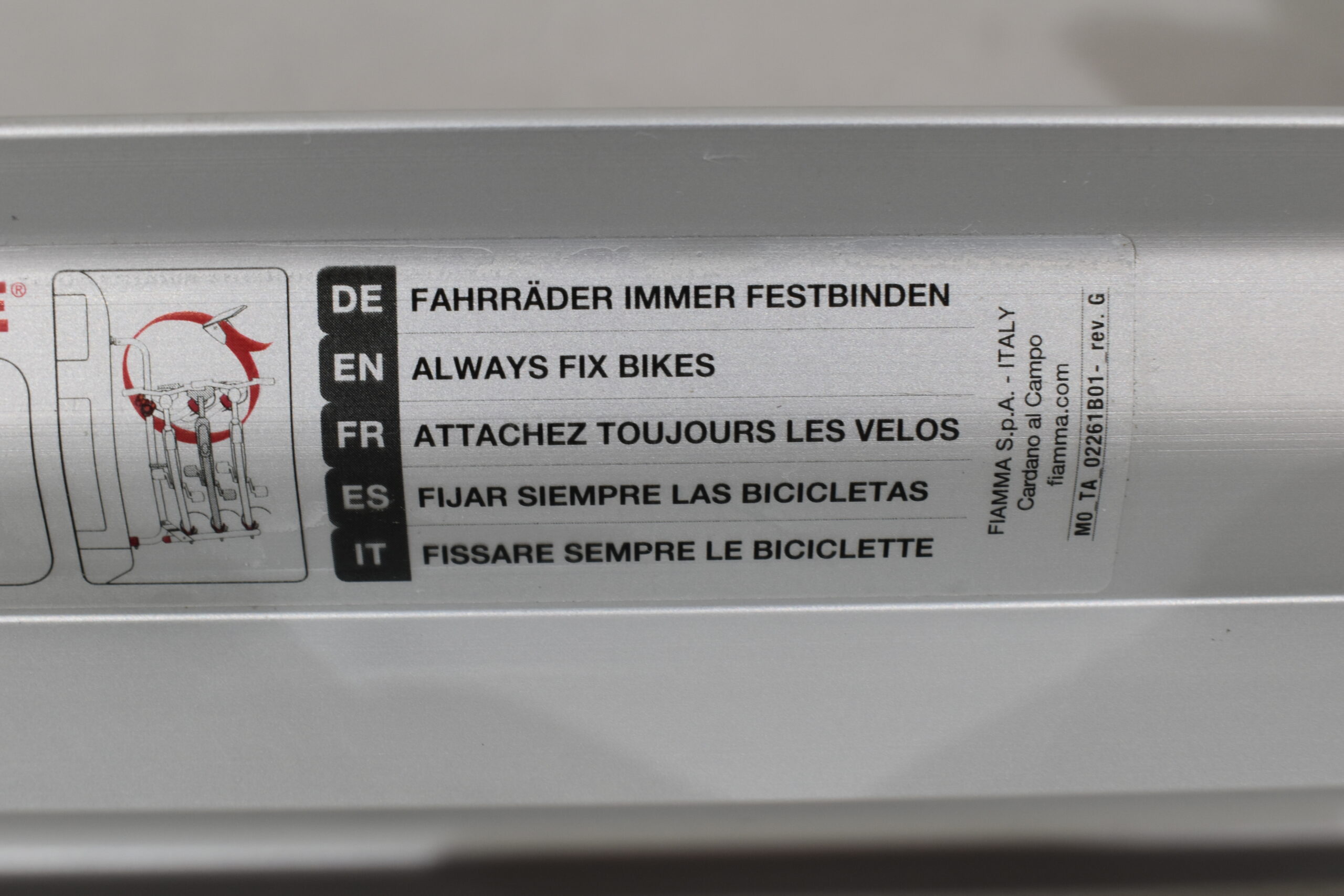 Fiamma Fahrradträger Carry-Bike für 4 Fahrräder