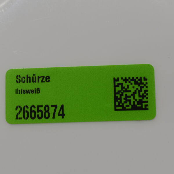 Bürstner Schürze links; weiß