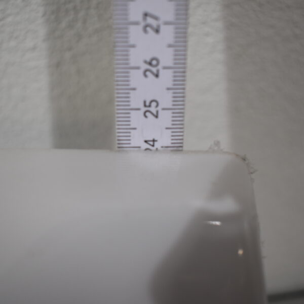 Bürstner Schürze links; weiß