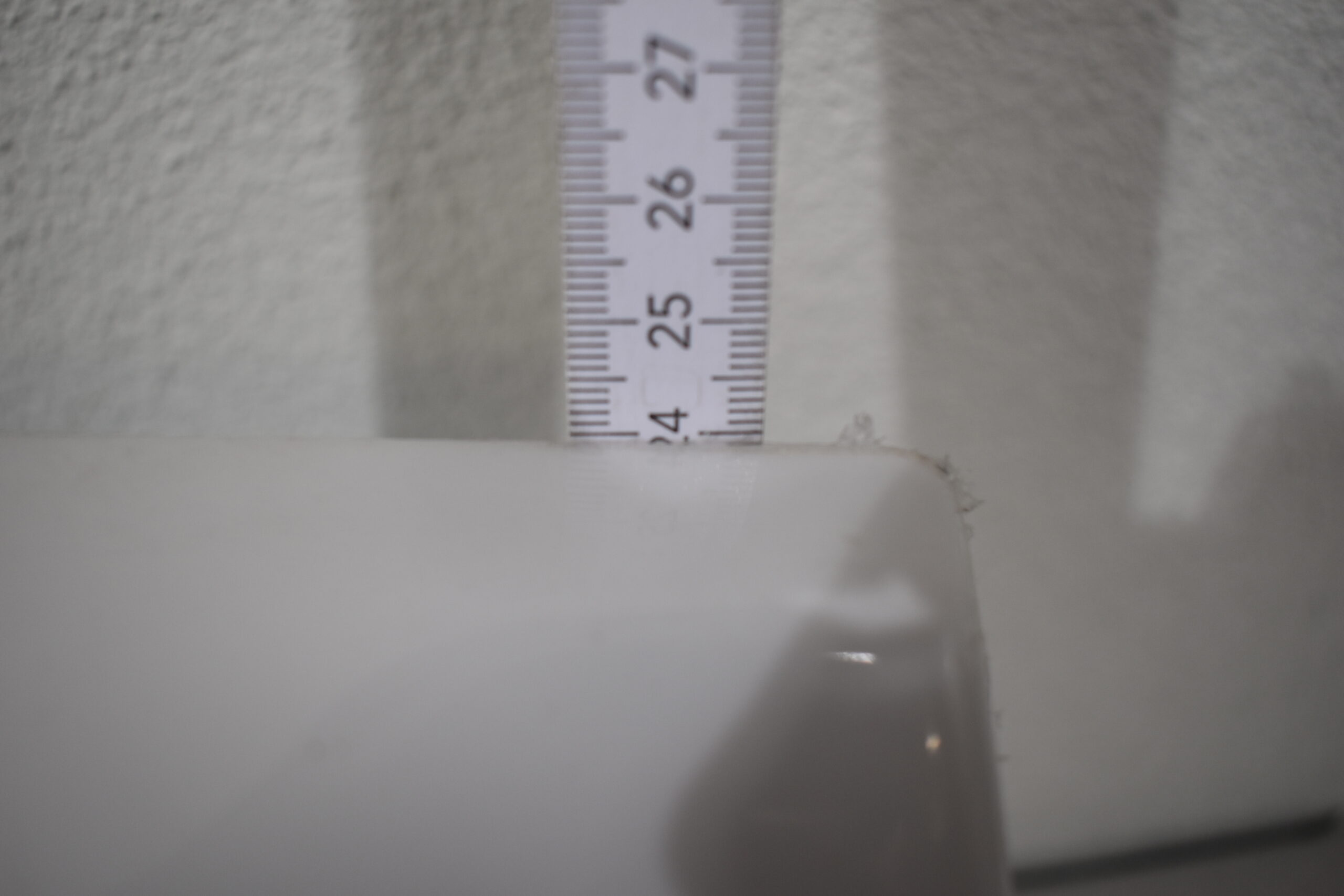 Bürstner Schürze links; weiß