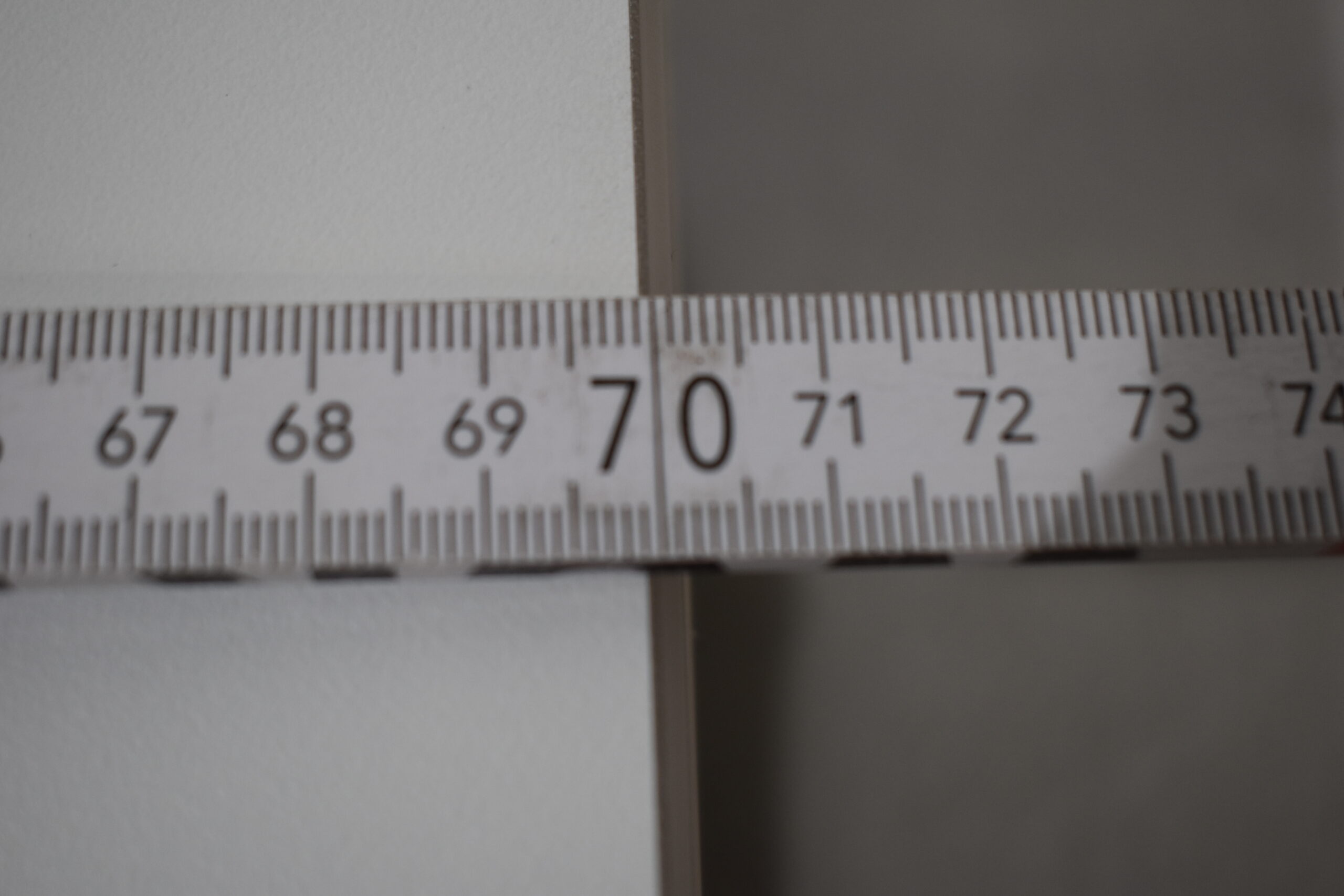 Tischplatte 94x700x660mm; weiß/hell Ahorn