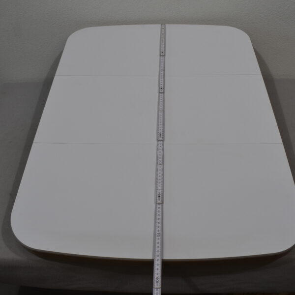 Tischplatte 94x700x660mm; weiß/hell Ahorn