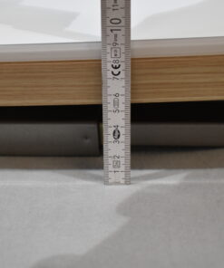 Tischplatte 94x700x660mm; weiß/hell Ahorn