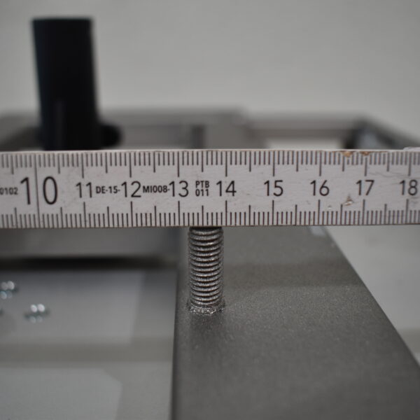 Tischplatte 94x700x660mm; weiß/hell Ahorn