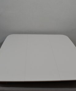 Tischplatte 39x870x640mm; weiß/dunkel braun