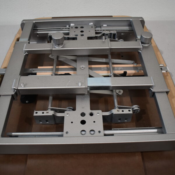 Tischplatte 39x870x640mm; weiß/dunkel braun