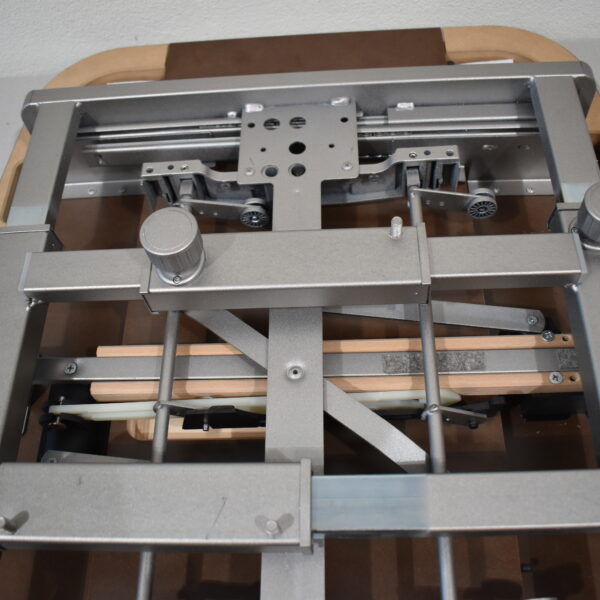 Tischplatte 39x870x640mm; weiß/dunkel braun