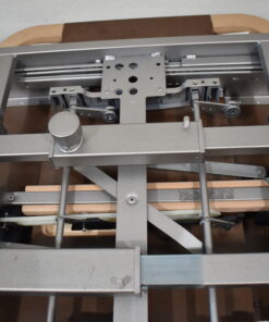 Tischplatte 39x870x640mm; weiß/dunkel braun