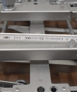 Tischplatte 39x870x640mm; weiß/dunkel braun